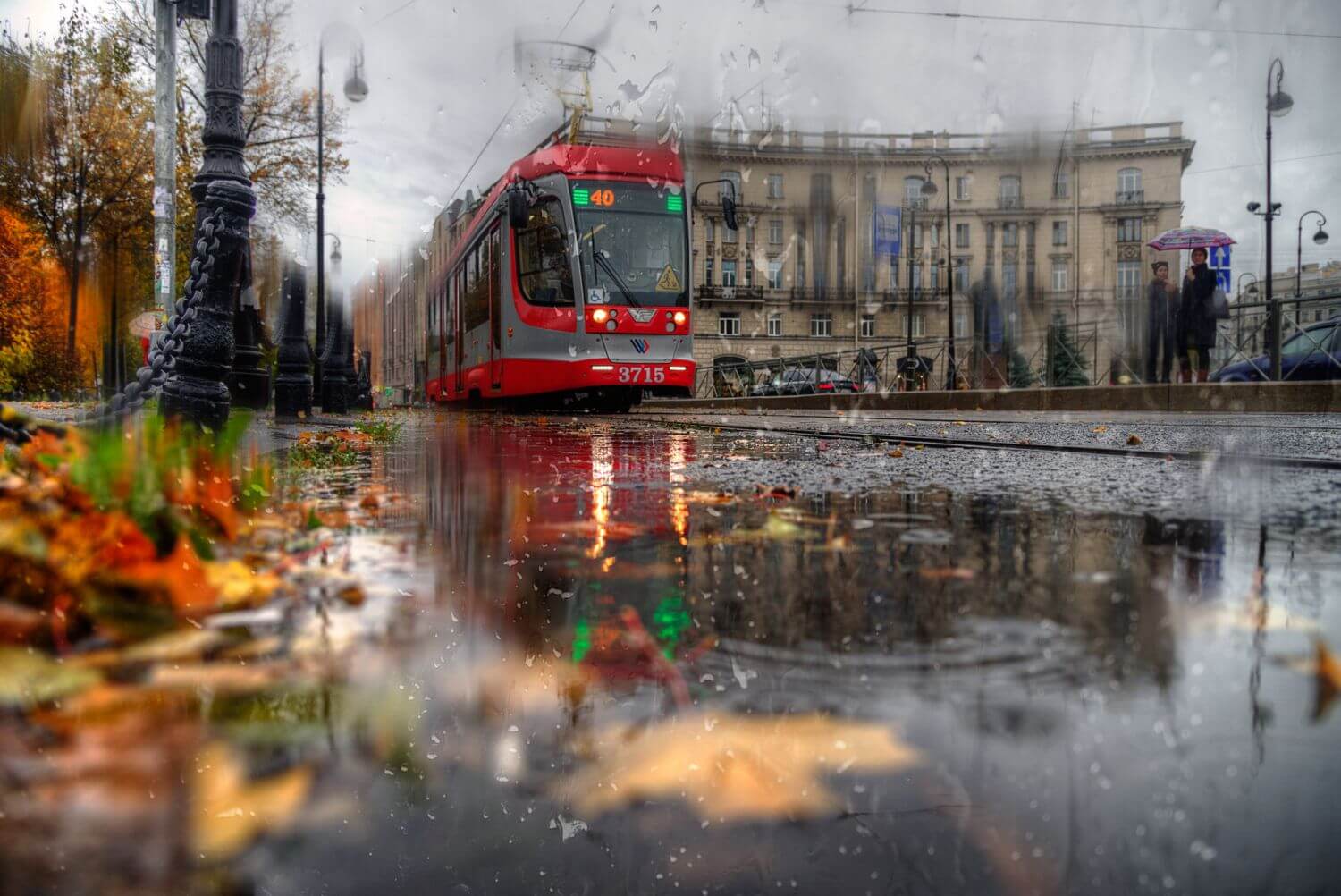 Красный трамвай