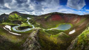 Пейзаж в Исландии