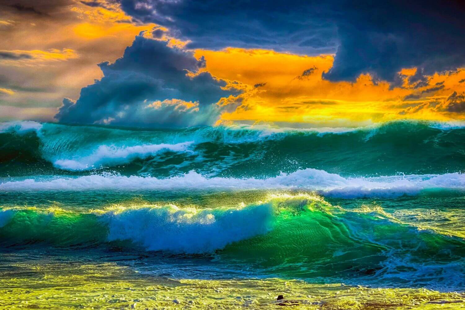 Красивые Волны