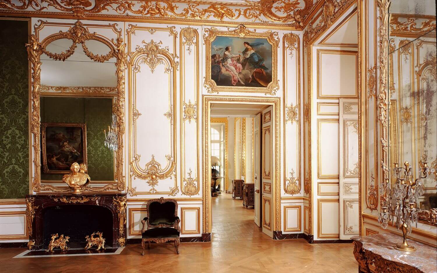 Версальский стиль в интерьере