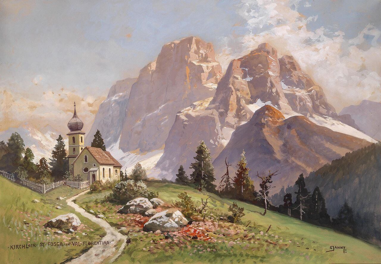 Georg Janny австрийский художник