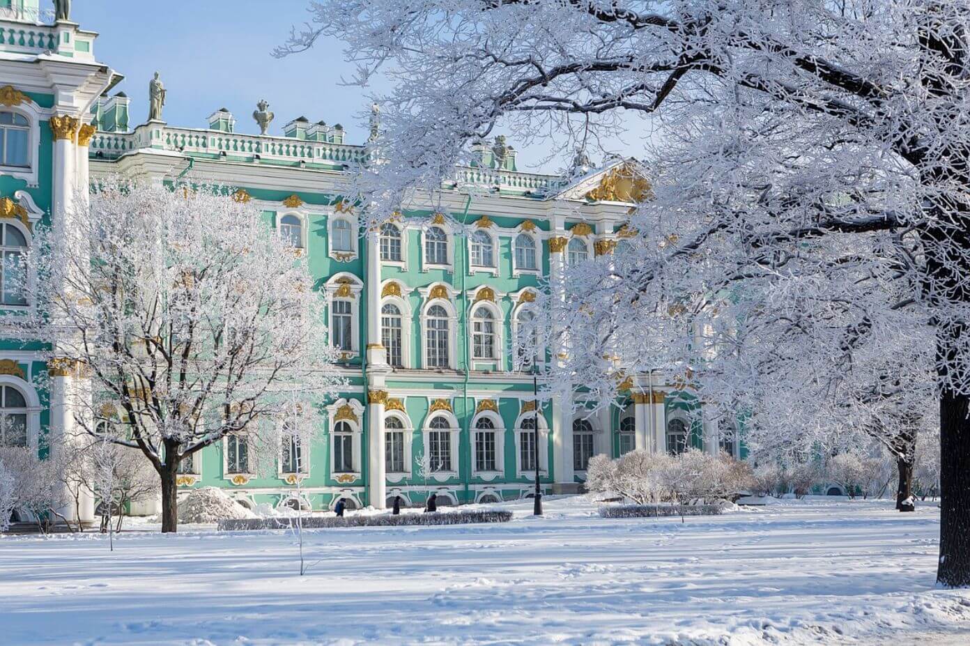 Снежный Петербург