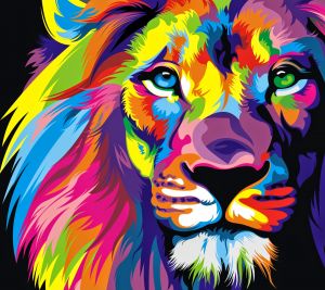 Радужный лев