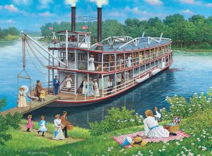 Колесный пароход