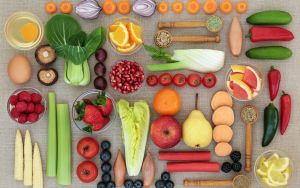 Набор овощей и фруктов