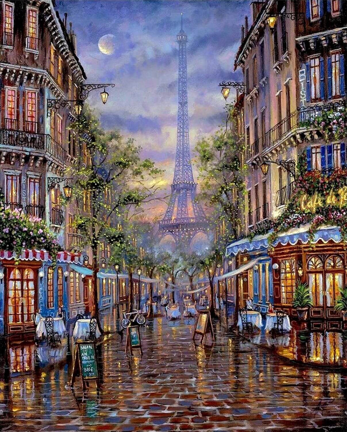 Пейзаж Парижа
