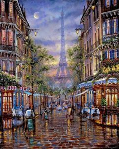 Пейзаж Парижа