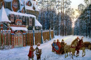 Зима на Руси