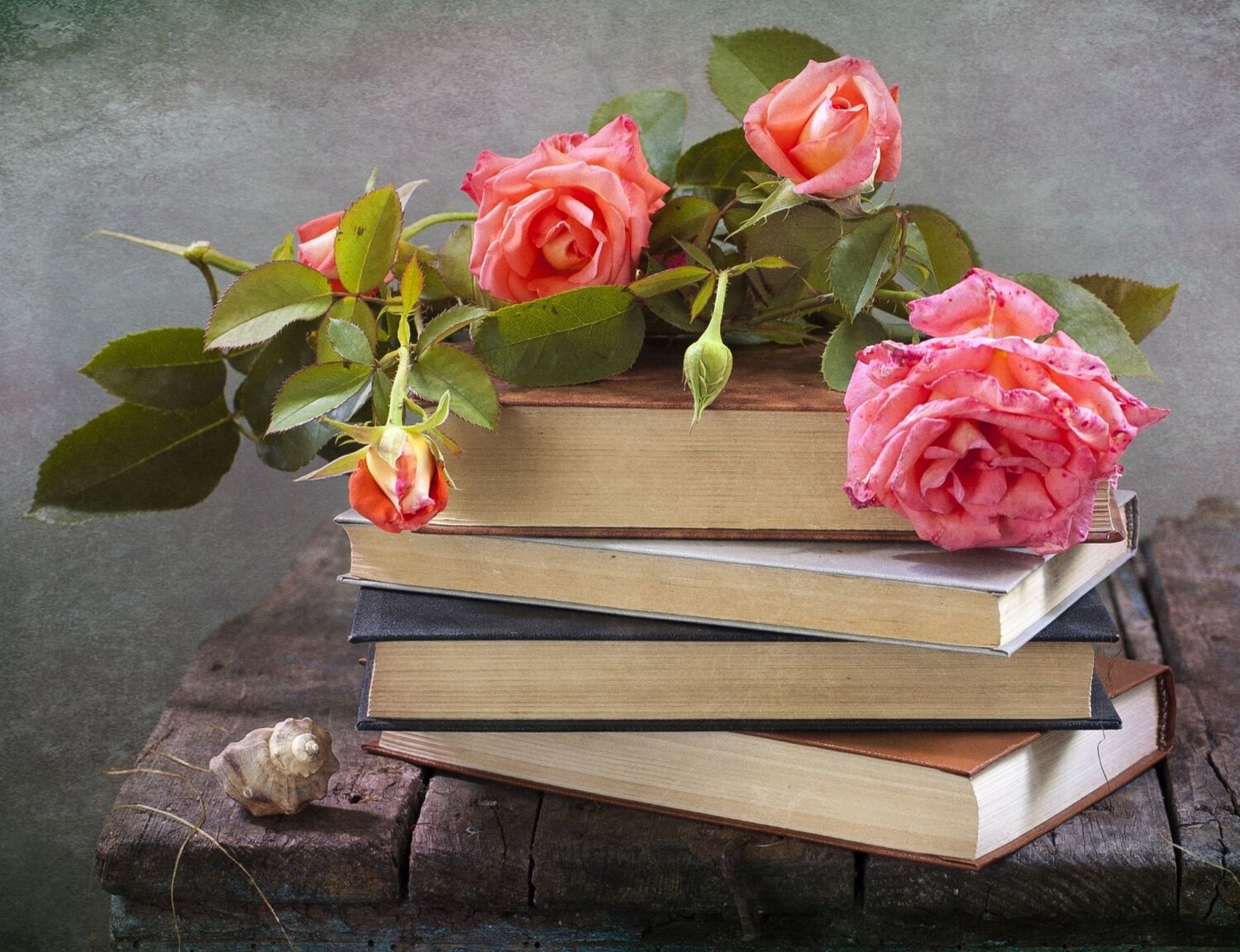 Книги и розы