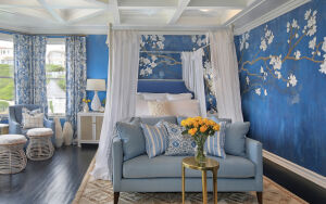 Голубая комната