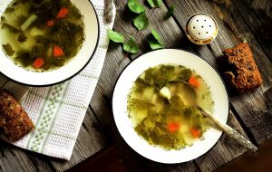 Зеленый борщ