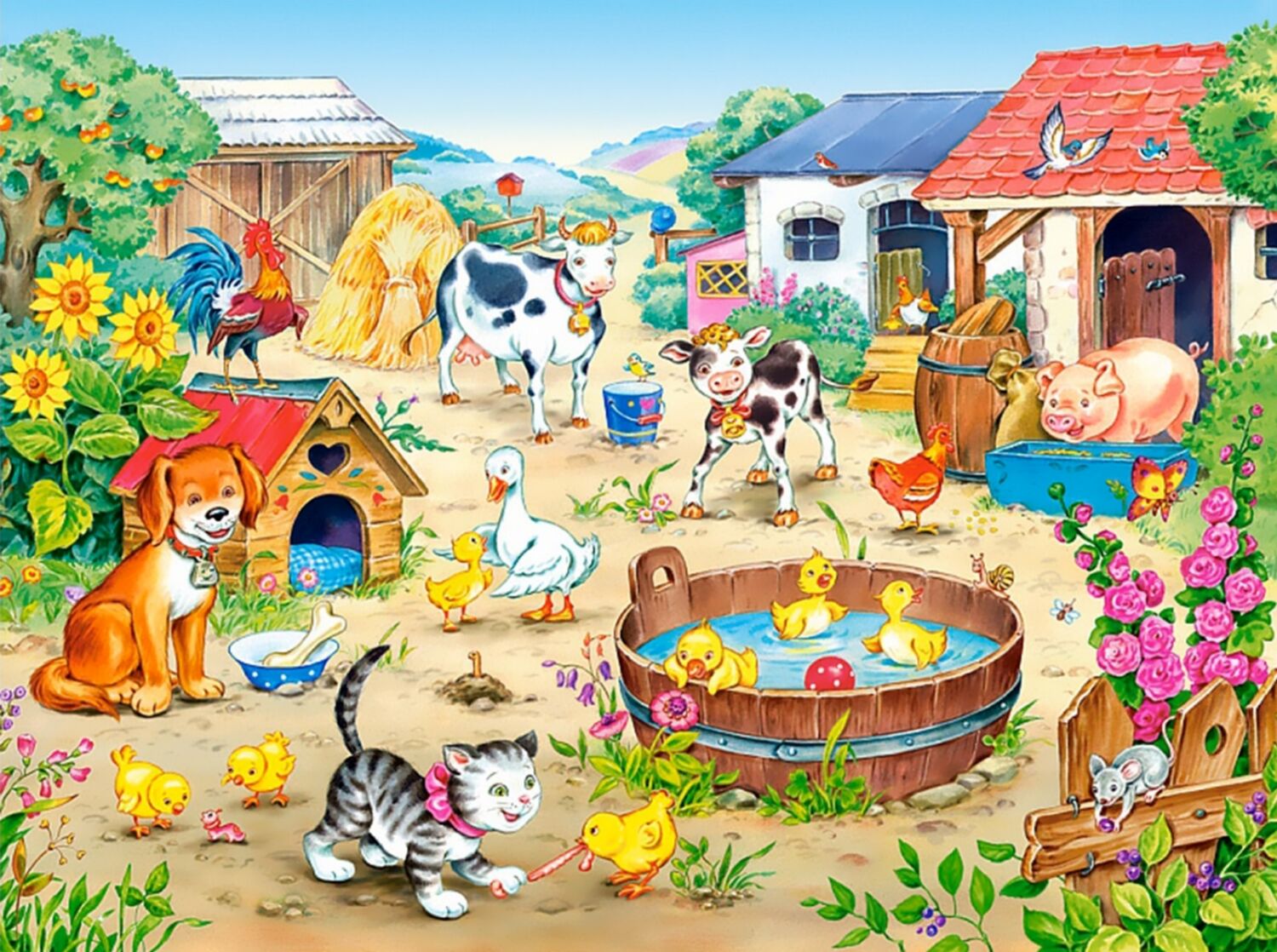 картинки деревни для детей в детском саду