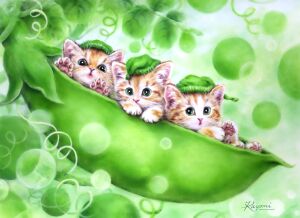 Котятки горошинки