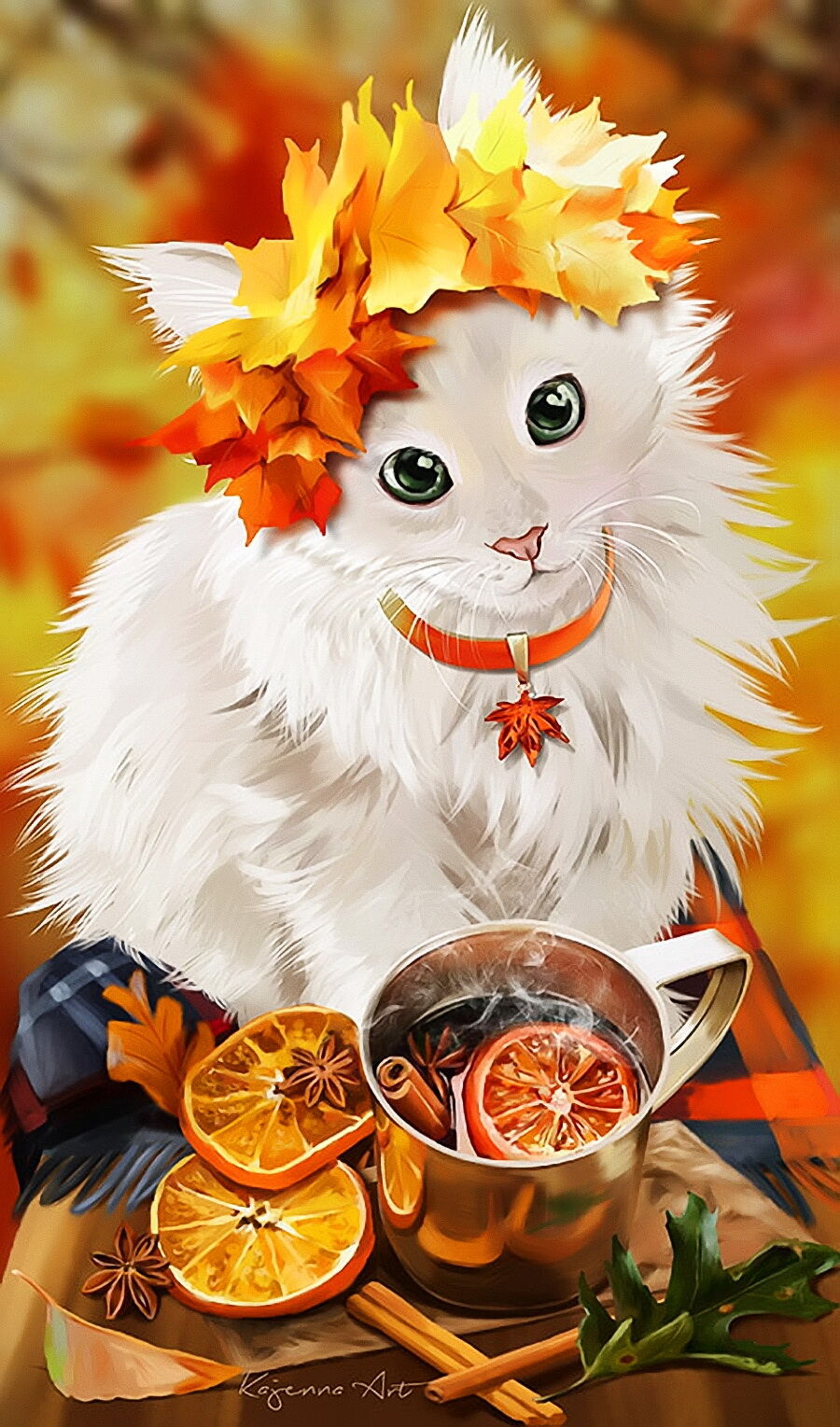 Кошка-осень