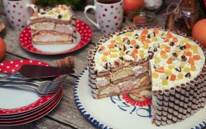 Зефирный торт