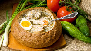 Суп в хлебушке