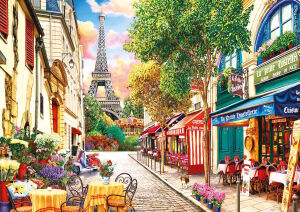 Уютная улица Парижа