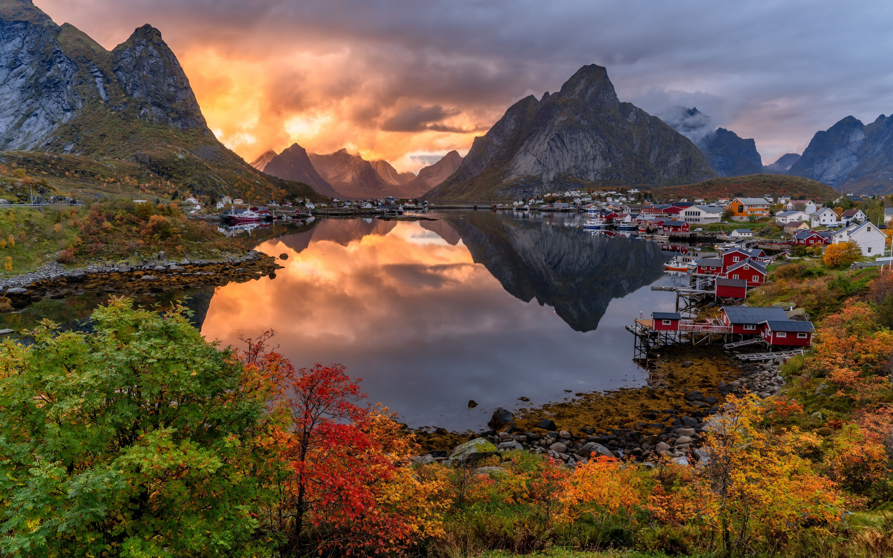 Норвежский закат