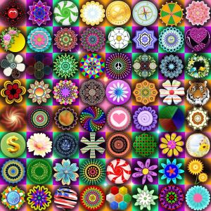 Мелкий коллаж