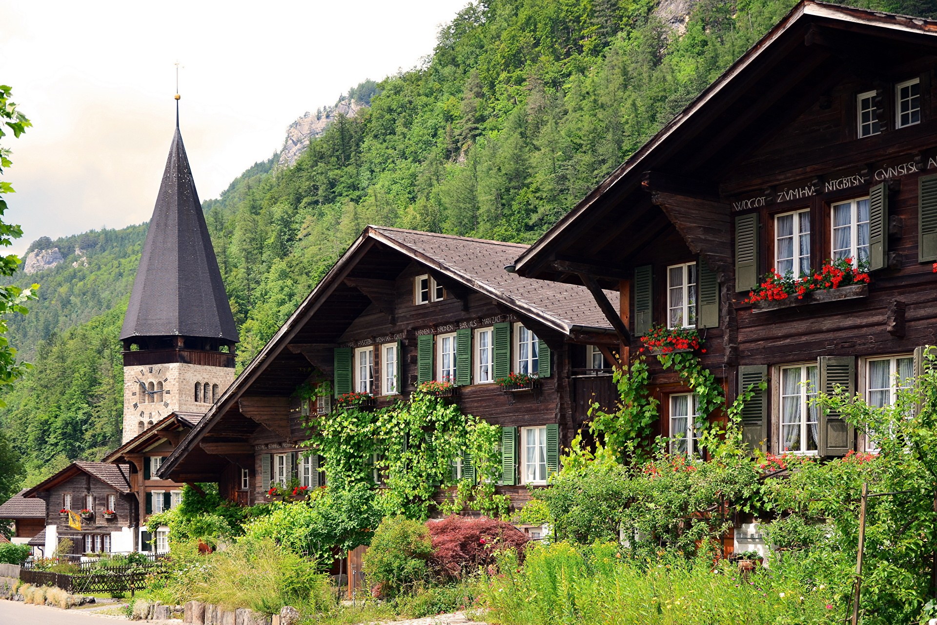 Швейцарские дома