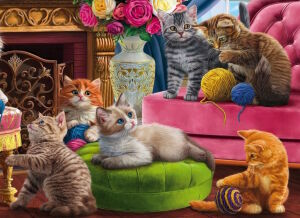 Игривые котята