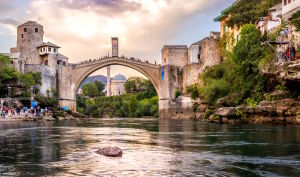 Арочный мост в Мостаре