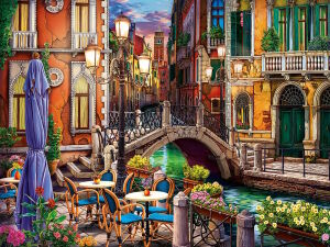 Вечер в красивой Венеции