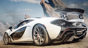 Белый McLaren P1