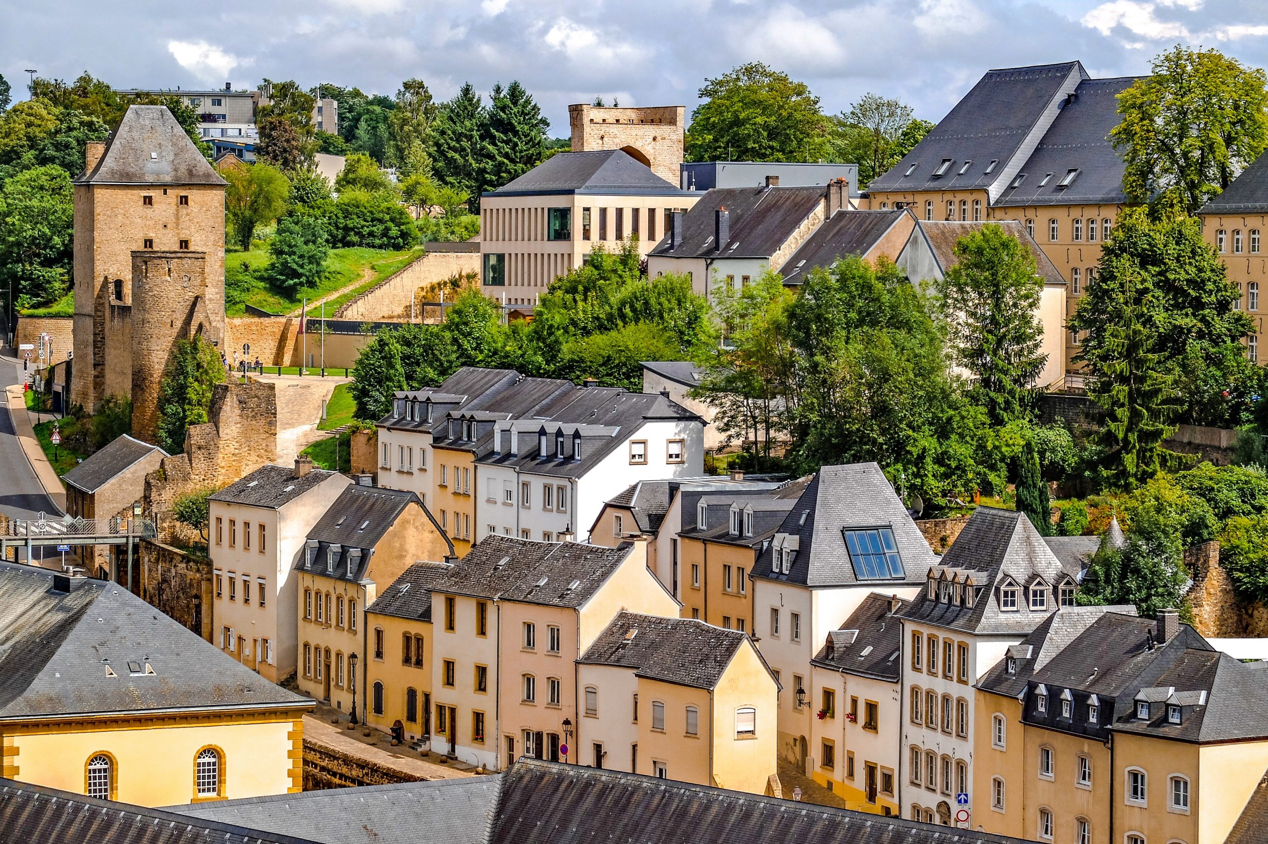 Люксембург домики