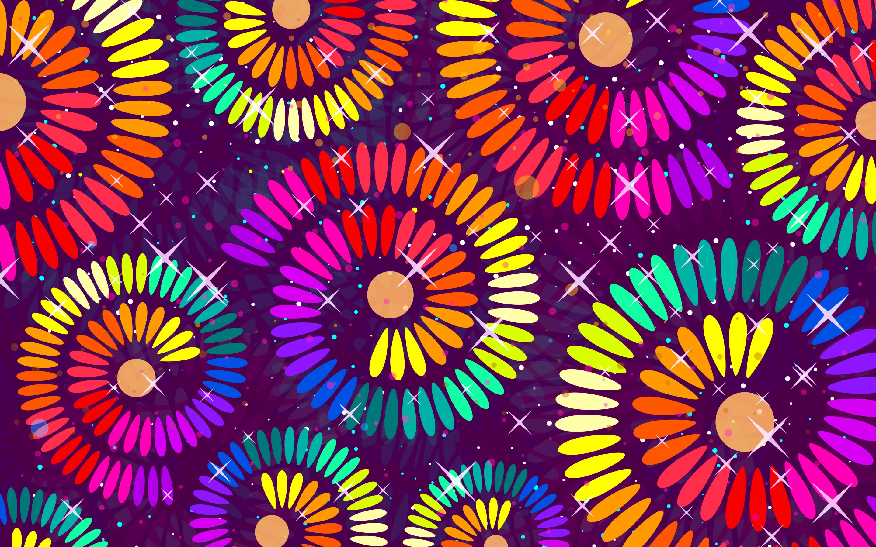 Спиральки разноцветные