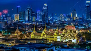 Ночной город Бангкок