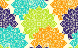 Разноцветные салфетки