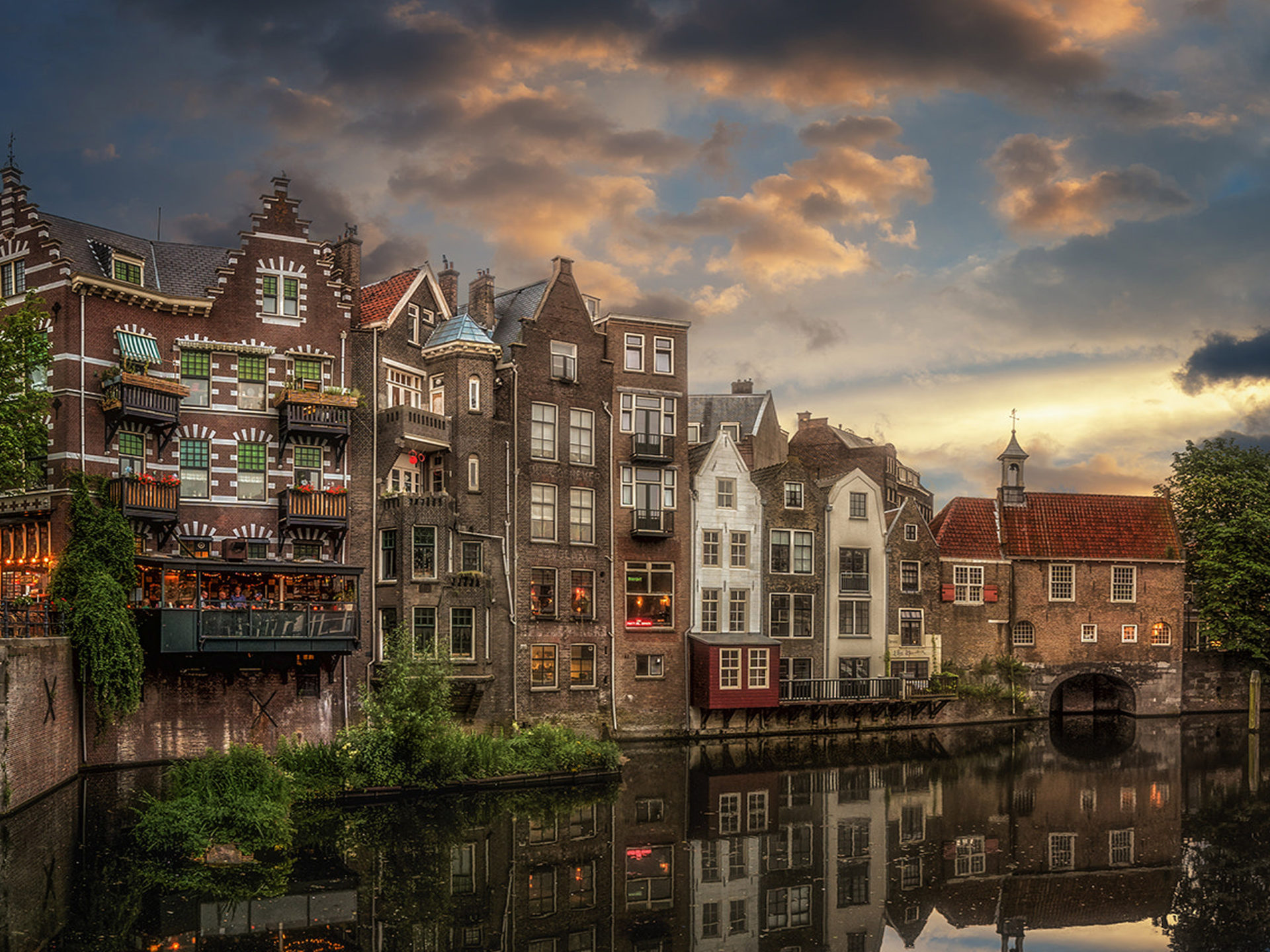 Красивый Амстердам