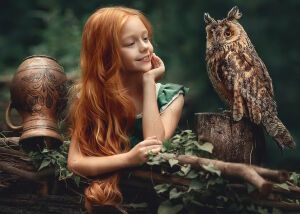 Девочка с совой