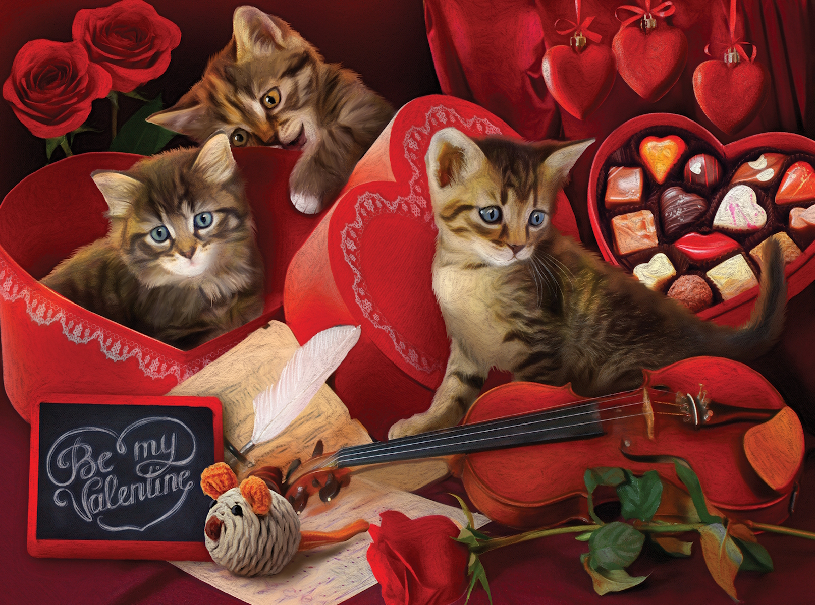 Романтические кошки