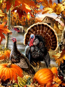 Индюки и тыквы