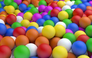 Цветные шары