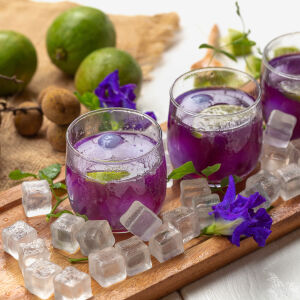 Сиреневые напитки
