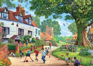 Мальчишки у дома