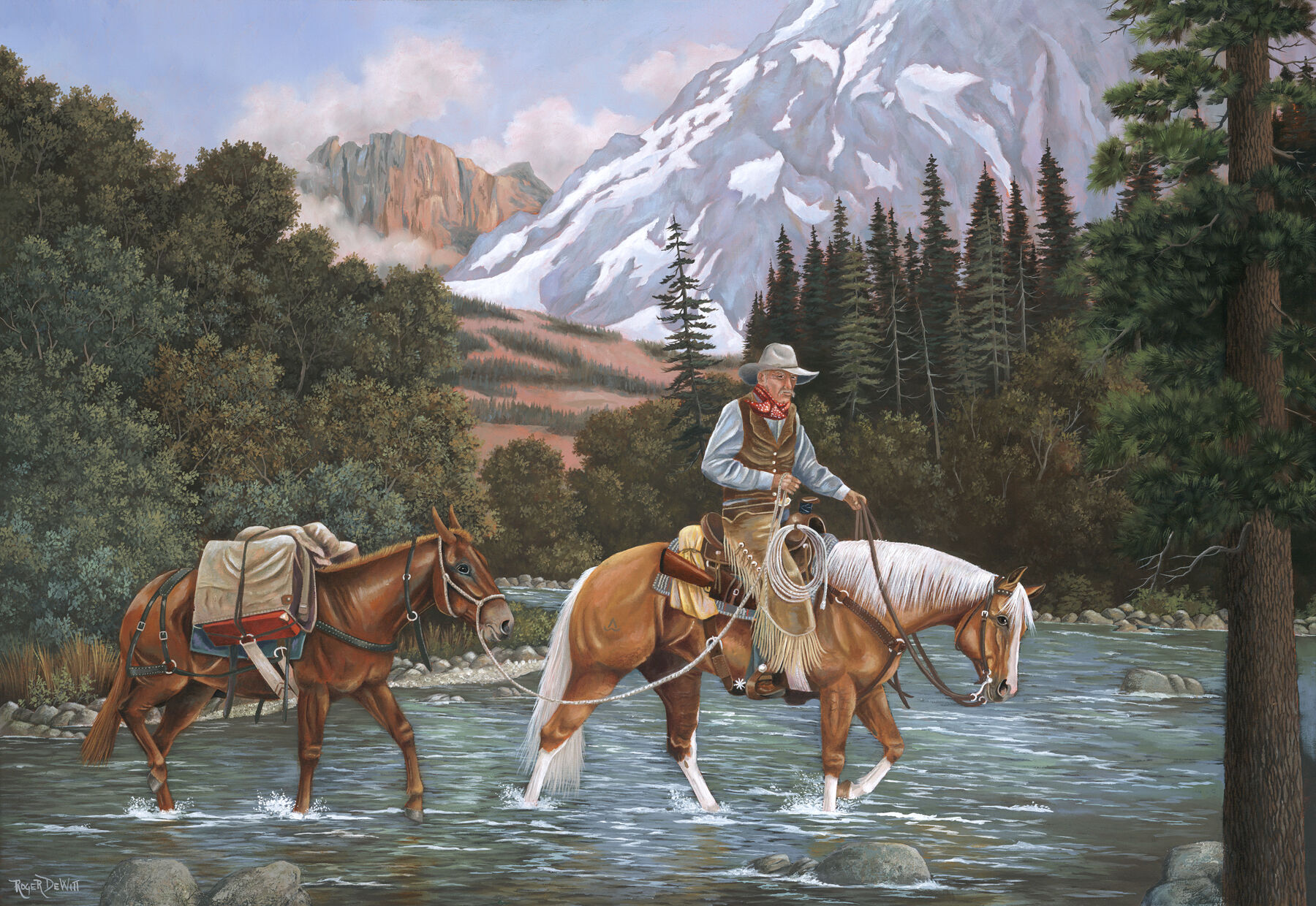 Ковбой в горах. Всадники в горах в живописи. Лошади горы живопись. Лошади в горах. Картина лошади в горах.
