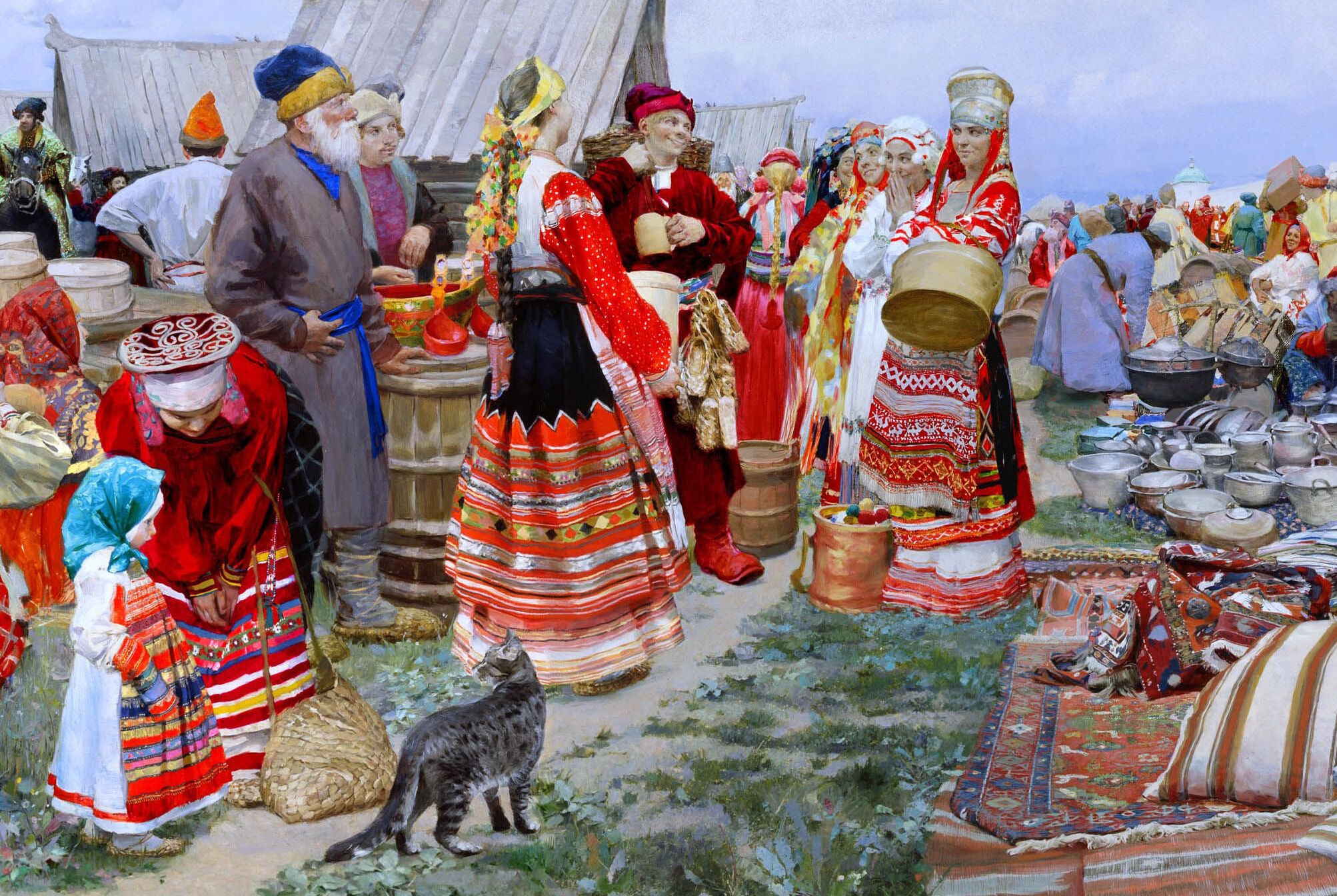 Ярмарки проводились. Свенская ярмарка город 17 век. Базар древней Руси. Ярмарка на Руси.