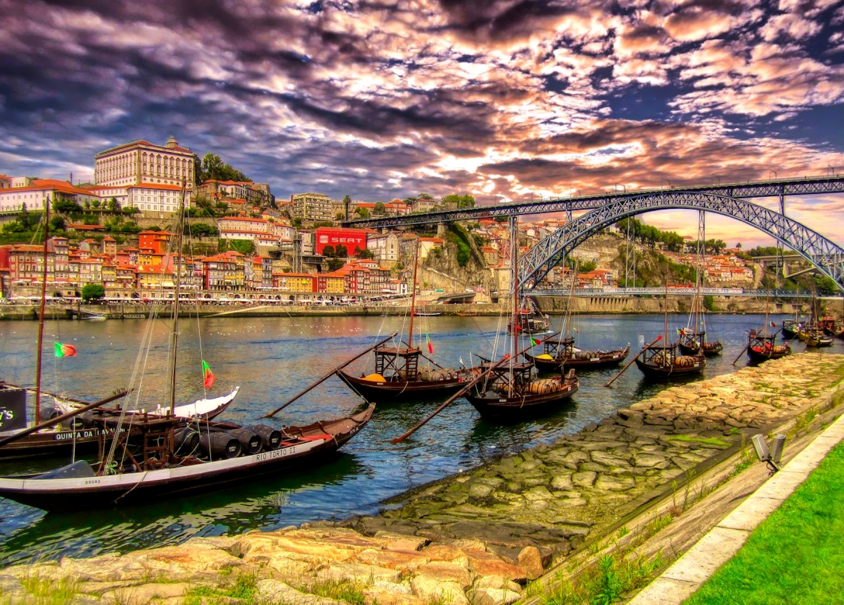 Лодки в Порту