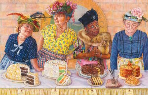 На конкурсе тортов