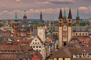 Вечерний Вюрцбург