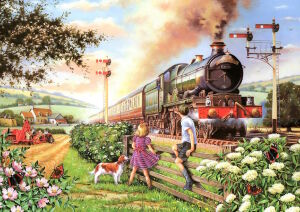 Поезд и дети