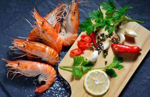 Креветки и специи