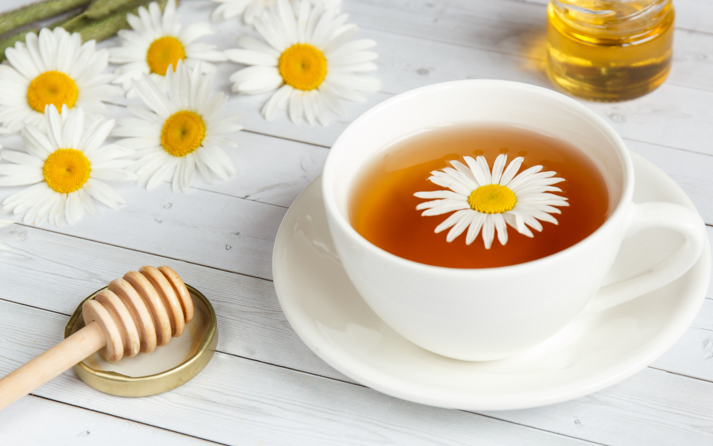 Ромашково-медовый чай