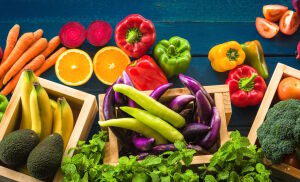 Овощи с мятой