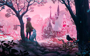 Розовый туман