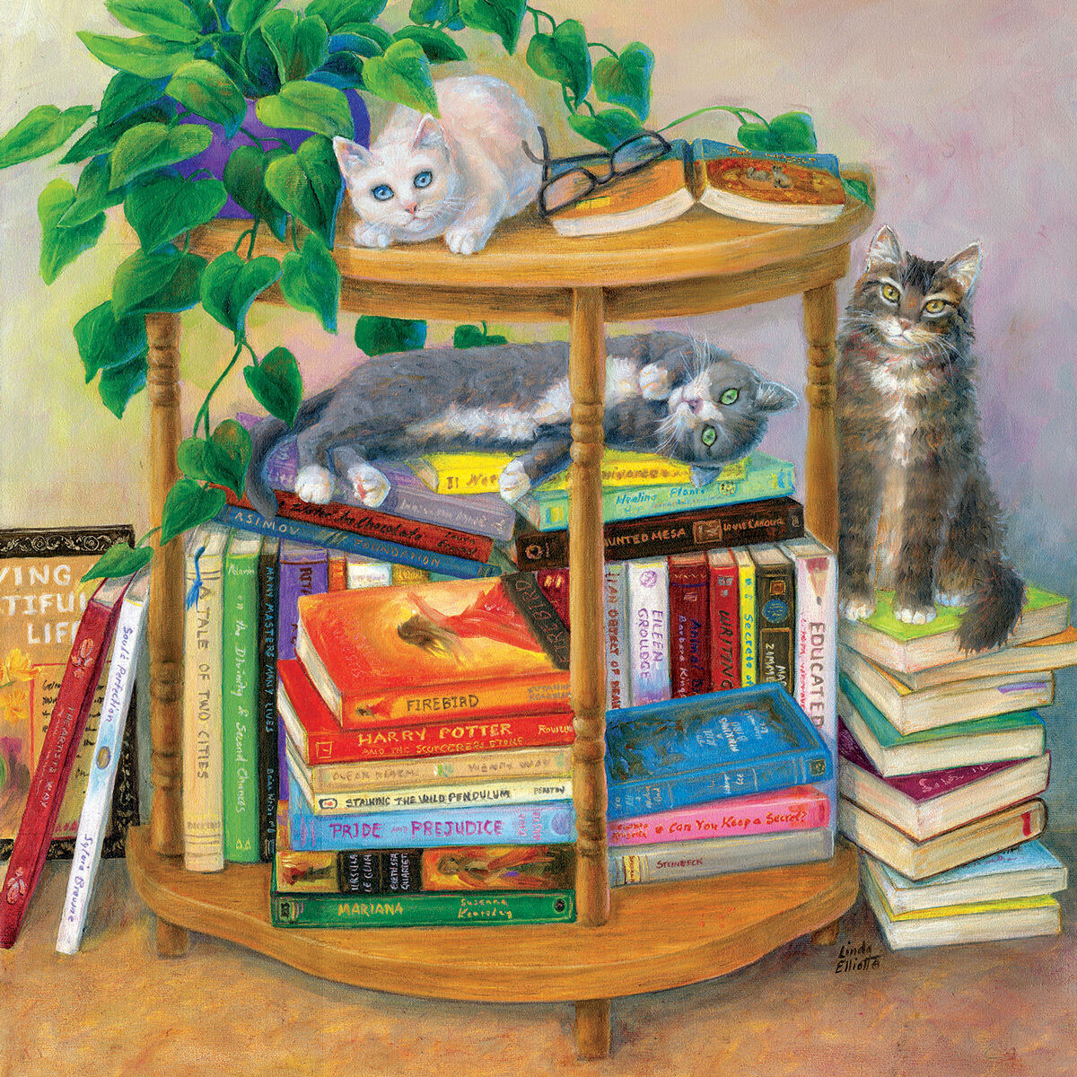 Кошки и книги